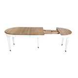 Dining Table Home ESPRIT White Fir 100 x 100 x 78 cm-10