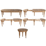 Dining Table Home ESPRIT Natural Fir 100 x 100 x 78 cm-9