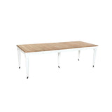 Dining Table Home ESPRIT White Fir 100 x 100 x 78 cm-0