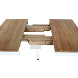 Dining Table Home ESPRIT White Fir 100 x 100 x 78 cm-4