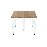 Dining Table Home ESPRIT White Fir 100 x 100 x 78 cm-13