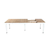 Dining Table Home ESPRIT White Fir 100 x 100 x 78 cm-12
