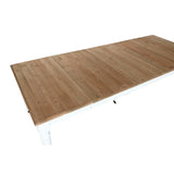 Dining Table Home ESPRIT White Fir 100 x 100 x 78 cm-8