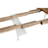 Dining Table Home ESPRIT White Fir 100 x 100 x 78 cm-6