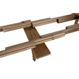 Dining Table Home ESPRIT Natural Fir 100 x 100 x 78 cm-4