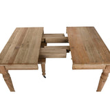 Dining Table Home ESPRIT Natural Fir 100 x 100 x 78 cm-6