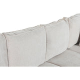 Sofabed Home ESPRIT Beige Modern 285 x 260 x 90 cm-14