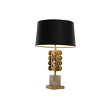 Desk lamp Home ESPRIT Black Golden 50 W 220 V-6
