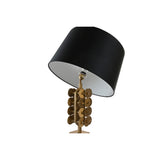 Desk lamp Home ESPRIT Black Golden 50 W 220 V-2