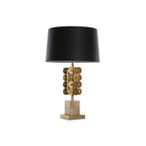 Desk lamp Home ESPRIT Black Golden 50 W 220 V-0