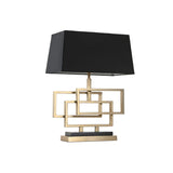 Desk lamp Home ESPRIT Black Golden 50 W 220 V-0