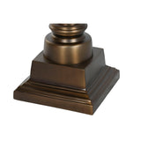 Desk lamp Home ESPRIT Black Bronze 50 W 220 V-3