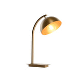 Desk lamp Home ESPRIT Golden 50 W 220 V-4