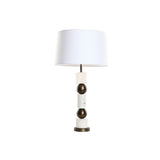 Desk lamp Home ESPRIT White Bronze 50 W 220 V-0