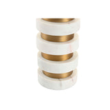 Desk lamp Home ESPRIT White Beige Golden 50 W 220 V-3