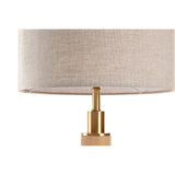 Desk lamp Home ESPRIT Beige Golden 50 W 220 V-3
