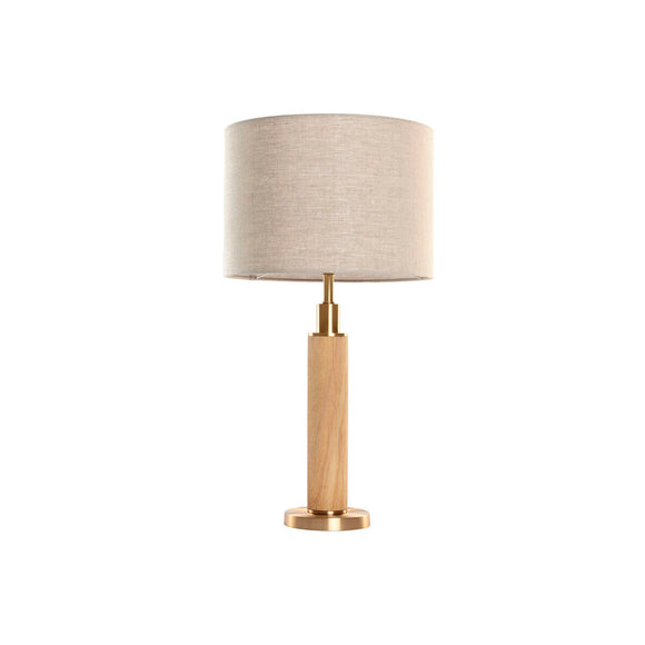 Desk lamp Home ESPRIT Beige Golden 50 W 220 V-0