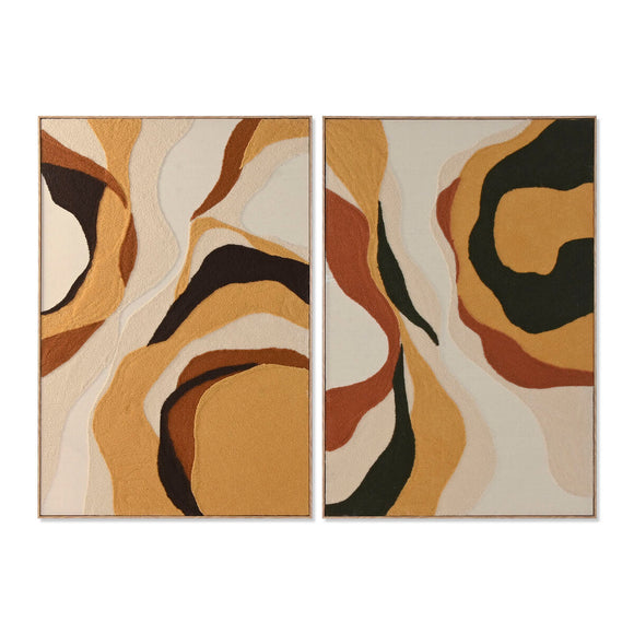 Canvas Home ESPRIT polystyrene Canvas 102 x 4,5 x 152 cm-0