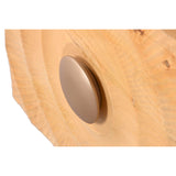 Nightstand Home ESPRIT Golden Natural 50 x 40 x 50 cm-4