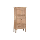 Cupboard Home ESPRIT Natural Elm wood 92 x 42 x 189 cm-0