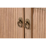 Cupboard Home ESPRIT Natural Elm wood 92 x 42 x 189 cm-6