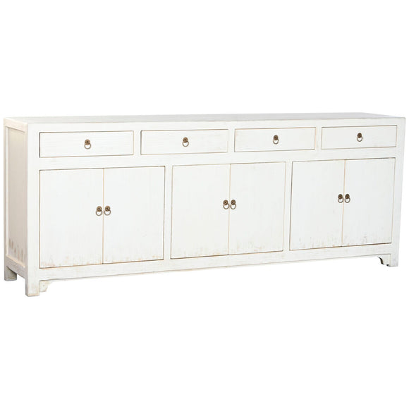 Sideboard Home ESPRIT White Elm wood 220 x 42 x 85 cm-0