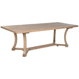 Dining Table Home ESPRIT Natural Elm wood 240 x 100 x 76 cm-0