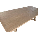 Dining Table Home ESPRIT Natural Elm wood 240 x 100 x 76 cm-5