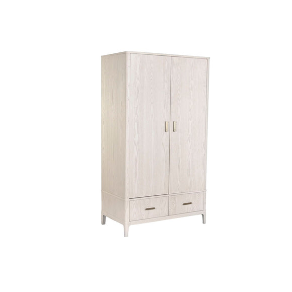 Cupboard Home ESPRIT Light grey Metal MDF Wood-0