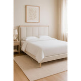 Bed Home ESPRIT Light grey 196 x 223 x 135 cm-8