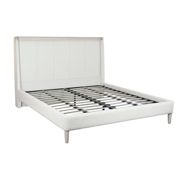 Bed Home ESPRIT Light grey 196 x 223 x 135 cm-0