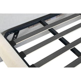 Bed Home ESPRIT Light grey 196 x 223 x 135 cm-5