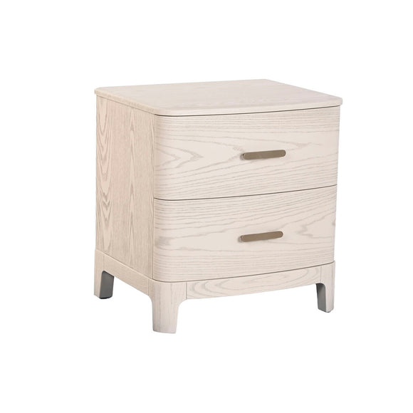 Nightstand Home ESPRIT Light grey 53 x 42 x 56,2 cm-0