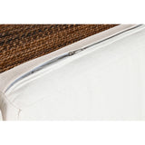 Garden sofa Home ESPRIT White Natural 192 x 92 x 65 cm-3
