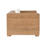 Garden sofa Home ESPRIT White Natural 117 x 92 x 65 cm-2