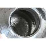 Vase Home ESPRIT Black Silver Aluminium 45 x 45 x 95 cm-2