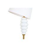 Floor Lamp Home ESPRIT White Golden 220 V 43 x 43 x 170 cm-5