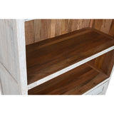 Shelves Home ESPRIT White Mango wood 100 x 40 x 198 cm-4