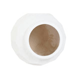 Planter Home ESPRIT White Magnesium Modern 43 x 43 x 80 cm-1