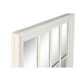 Wall mirror Home ESPRIT White Window 68 x 4 x 128 cm-3
