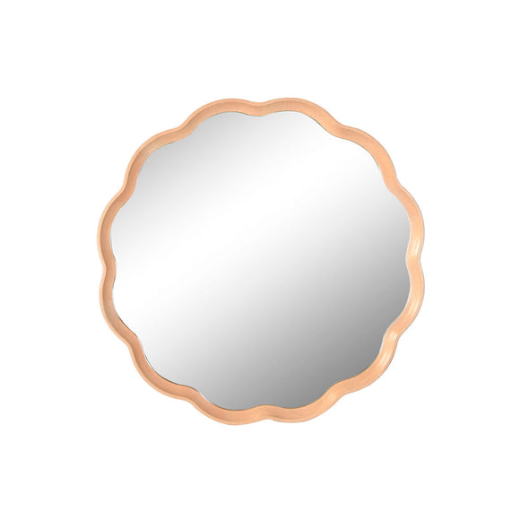 Wall mirror Home ESPRIT Natural Urban 80 x 5 x 80 cm-0