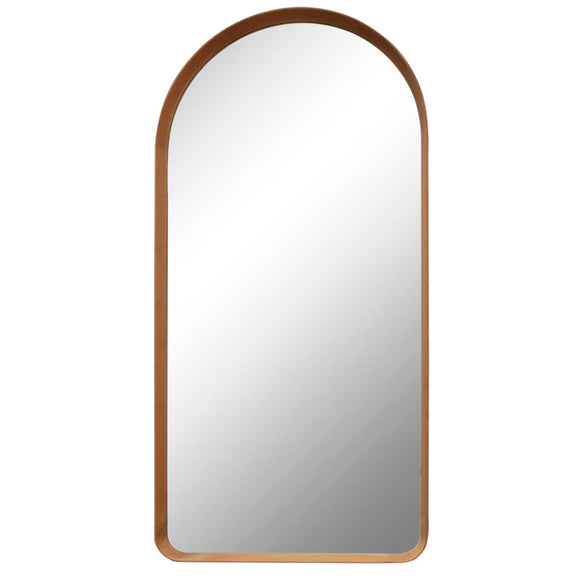 Wall mirror Home ESPRIT Natural Urban 75 x 5 x 155 cm-0