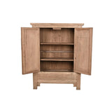 Cupboard Home ESPRIT Natural Elm wood 102 x 40 x 132 cm-7