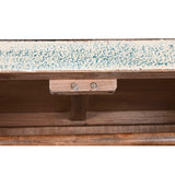 Cupboard Home ESPRIT Bicoloured Metal Fir 88 x 52 x 180 cm-6