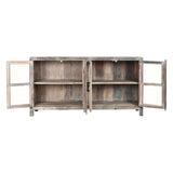 Sideboard Home ESPRIT White Brown Recycled Wood 170 x 40 x 90 cm-7