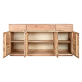 Sideboard Home ESPRIT Natural Acacia Recycled Wood 160 x 40 x 81 cm-9
