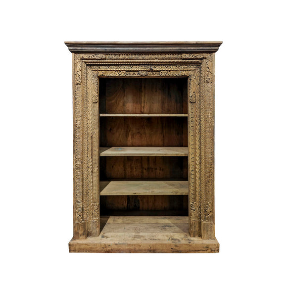 Shelves Home ESPRIT Natural Teak 120 x 50 x 180 cm-0