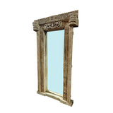 Wall mirror Home ESPRIT Natural-2