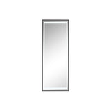 Dressing Mirror Home ESPRIT Black Aluminium 50 x 2 x 150 cm-0