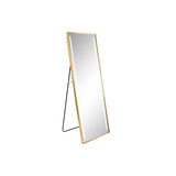 Dressing Mirror Home ESPRIT Golden Aluminium 60 x 5 x 165 cm-0